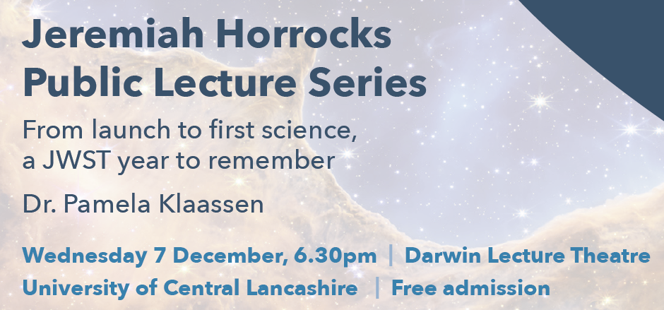 Jeremiah Horrocks lecture advert image