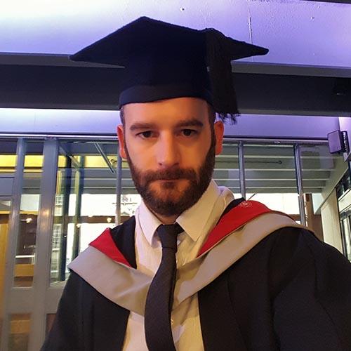 UCLan Astronomy graduate, Stephen Mercer